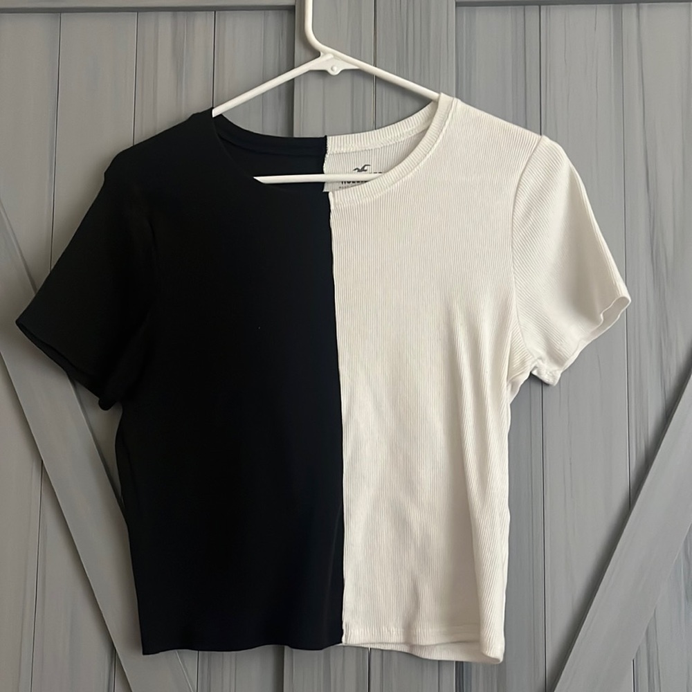 Black and white top